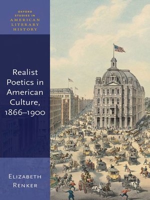 cover image of Realist Poetics in American Culture, 1866-1900